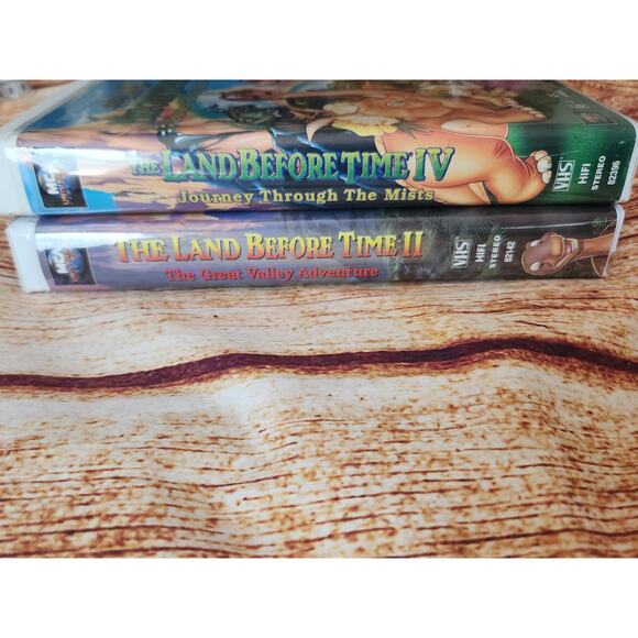 The Land Before Time #2 and‎ 4 Vhs Tapes - Picture 2 of 11